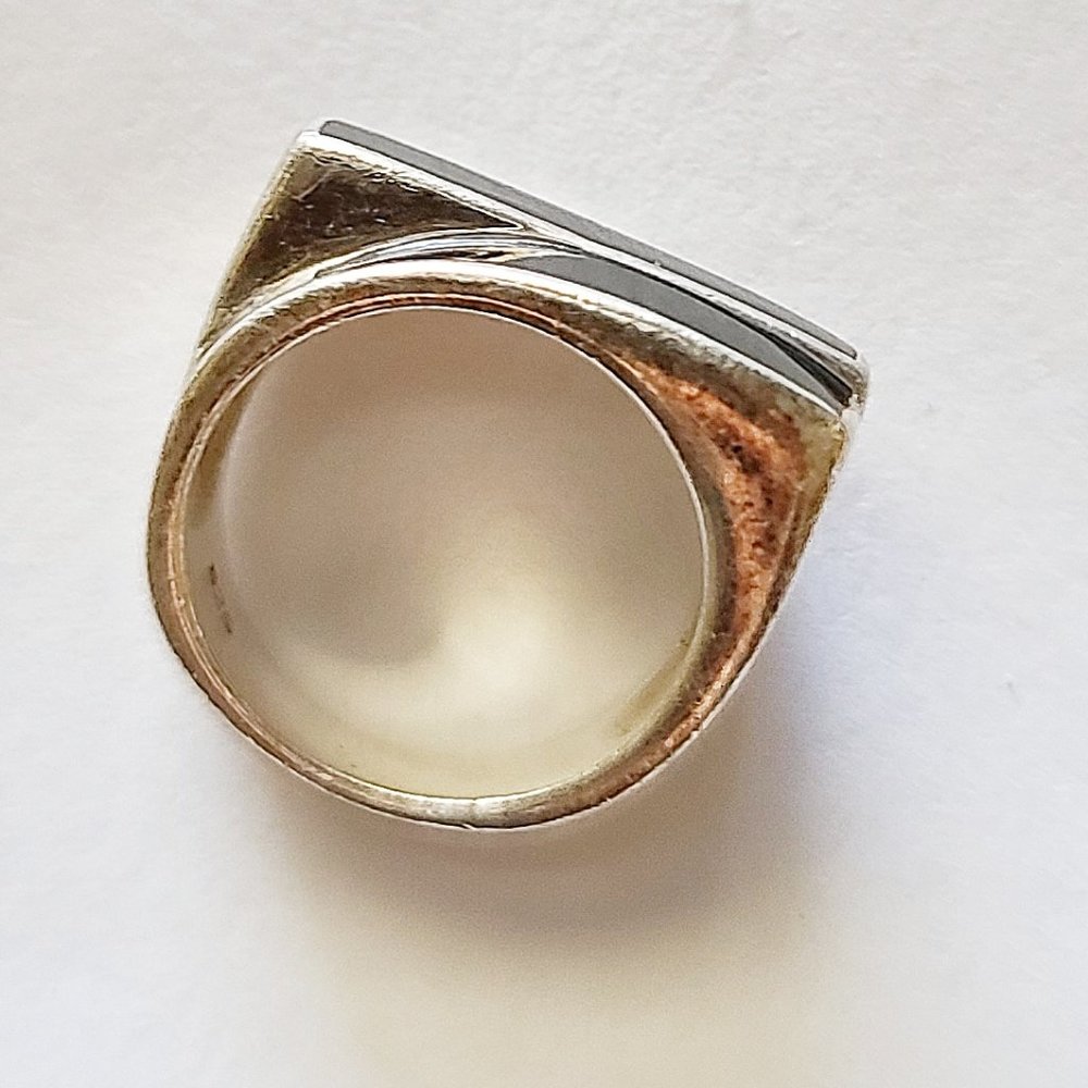 10/4 STERLING SILVER RING - Picture 7 of 9